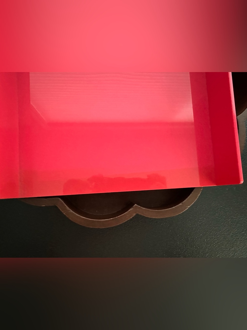 Poppin Pink Stackable Letter Size Tray - Picture 2 of 6